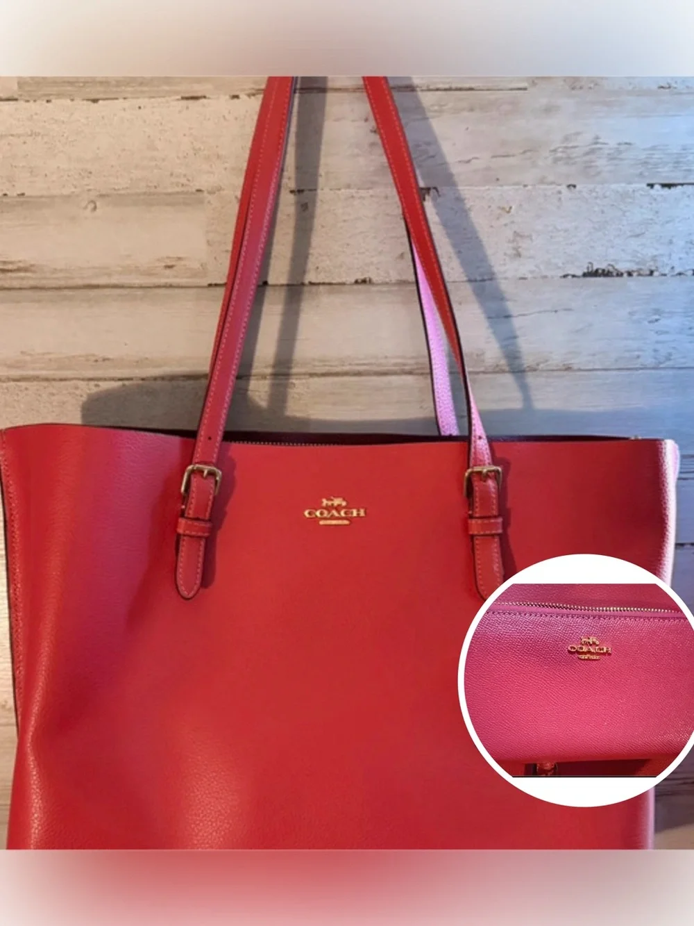 Coach F36771 Tote + Matching Long Zip-Around Wallet Set